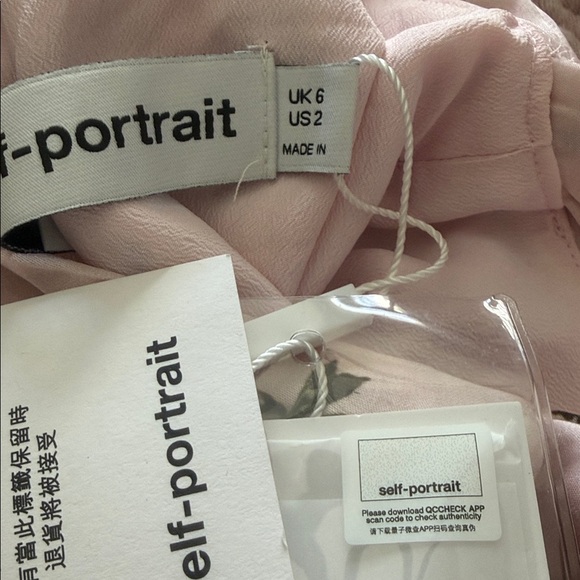 SELF-PORTRAIT Floral satin midi dress - Picture 10 of 10